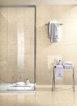 Cream Beige Marble Glazed Porcelain Tile Heat Insulation Antibacterial