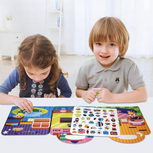 Quality SGS Children'S Creative Sticker Book OffSet Printing For Education wholesale