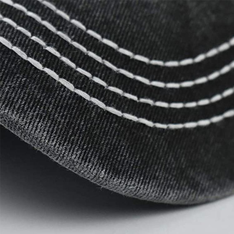 SGS 56cm Embroidered Baseball Caps Six Panels Plastic Buckle