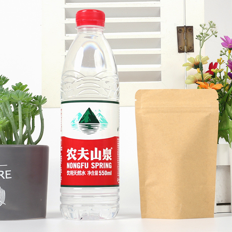 Kraft Paper k Bag Aluminum Plated Food Plastic Packaging Sealed Bag Printing