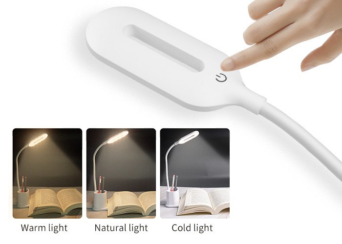 3 Brightness DC5V 10W LED Lamp With Wireless Charging Touch Switch