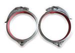 160mm Galvanized Pipe Clamp