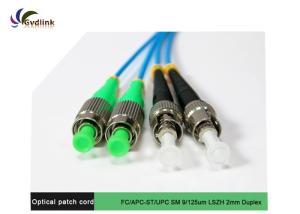 Quality FCC Certified FC/APC-ST/UPC 9/125um LSZH Fiber Patch Cord wholesale