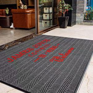 Quality 8MM Heavy Duty Entrance Mats Commercial Punch Needle Large Logo wholesale