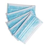 Impermeable Disposable Protective Face Mask , Odorless 3 Ply Face Mask