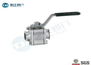 Quality Saniatry Ball Valve 5308 / 5309 Series Ball Valve in Trip-Clamp / Butt Welding wholesale