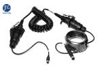 Plastic 7 Pin Spiral Power Cord Backup Camera System Cable In Truck Trailer