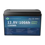 12.5KG RV Lithium Battery 6000 Cycles 80%DOD -20°C-60°C Discharge Temperature