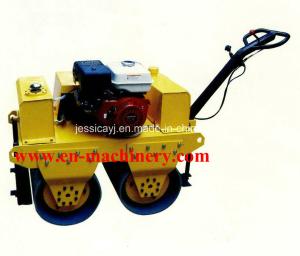 Quality Walk Behind Double Drum Hydraulic Vibratory Road Roller of Construction Machinery wholesale