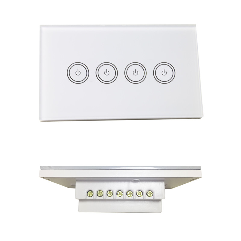 240V Wireless Remote Light Switch ABS Flame Retarding Polymer Material