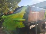 Used Electric Trailer Concrete Pump Zoomlion 600L Hopper Capacity