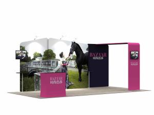 Quality Outdoor 10x20 Ft Interactive Trade Show Displays UV Resistant For Retail Display System wholesale