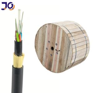 Quality 24 Core G652D ADSS Fiber Optic Cable Aerial 12 48 96 144 Core Communication Cable wholesale