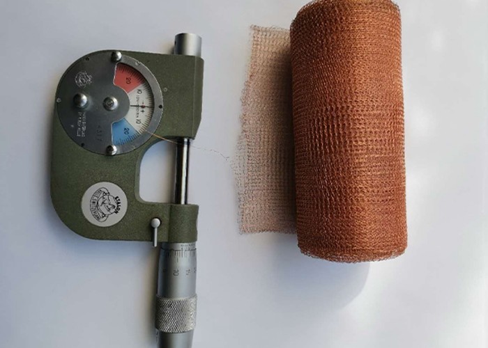 127Mm Copper Mesh Screen Copper Gauze Mesh 0.23Mm Wire Diameter Nonflammable