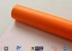 0.45mm Chemical Corrosion Resistant Orange Silicone Coated Fiberglass Cloth