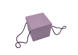 Quality Elegant Paper Gift Packaging Box Exquisite Cotton Handle Recyclable Feature wholesale