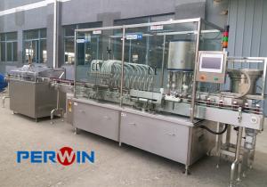 Quality Plastic Bottle Filling And Capping Machine 30ml~200ml Cough Syrup wholesale