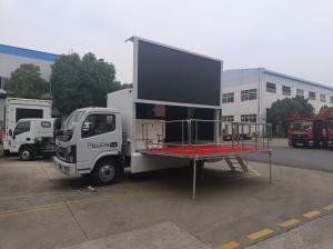 Quality Led Mobile Advertising Vehicle 1500ml Replacement 3 Sides P4 Led Advertising Promotion Truck wholesale