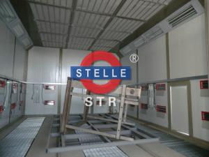 Quality Industrial Spray Paint Booth With Oven / Vehicle Spray Booth Coating wholesale