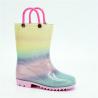 Buy cheap Slip On Waterproof 28EU PVC Rain Boots With Double Handles from wholesalers