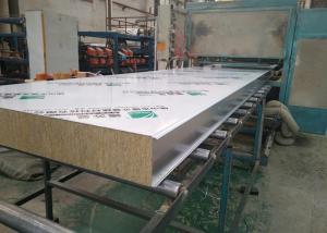 Quality High Density Furnace Insulated 150mm Rock Wool Sandwich Panel wholesale