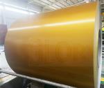 Color coated metal sheet, color coated plate, coated metal sheet, pre-painted