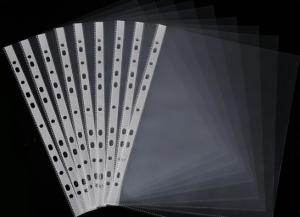 Quality 11 holes A4 clear Sheet Protector Page Protector for office documents wholesale