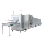 CE Standard 800pcs/H Dairy Industrial Plastic Crate Washing Machine