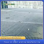 Hot Dip Galvanised Iron Steel Metal Grating For Polysilicon Steel Structure