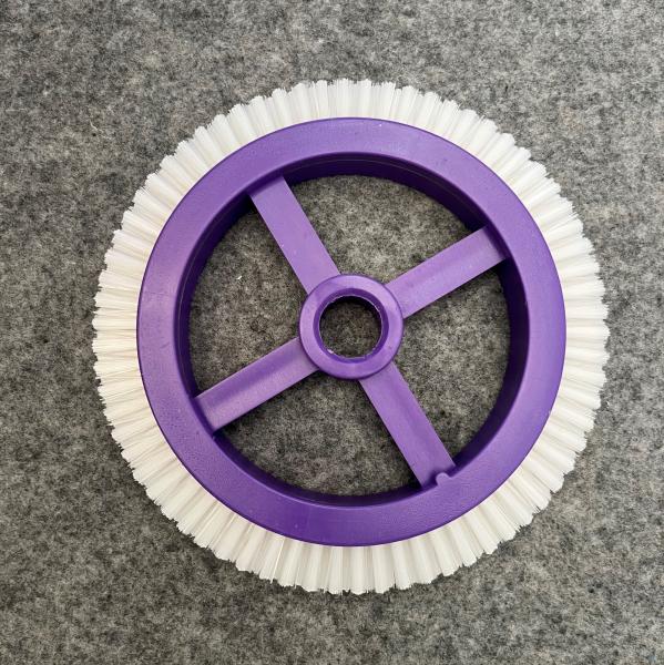 Stenter Machine Parts Monforts Finishing Small Brush Wheel Inner Dia 22mm White