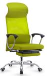 Bright Colored Green Napping Office Chair , Reclining Computer Chair With