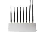Cell Phone Signal Jammer + GPS + WIFI + Walkie Talkie / Wireless Earphone (8