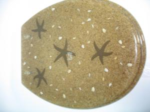 Quality sea star shell toilet seat wholesale