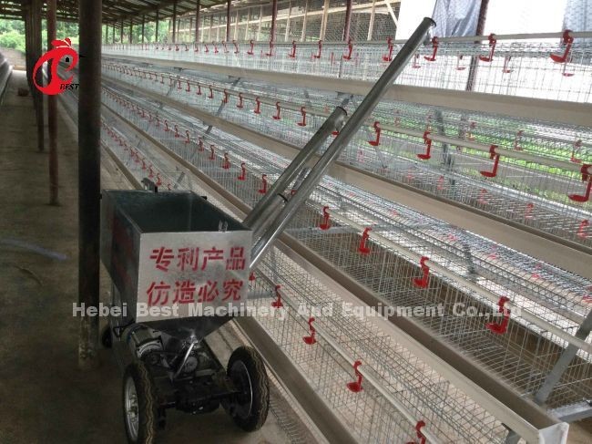 A Type And H Type Customization Size Automatic Chicken Feeding Cart Adela