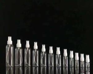 60ml 120ml Clear Plastic Bottles With Fine Mist Sprayer For Face Care