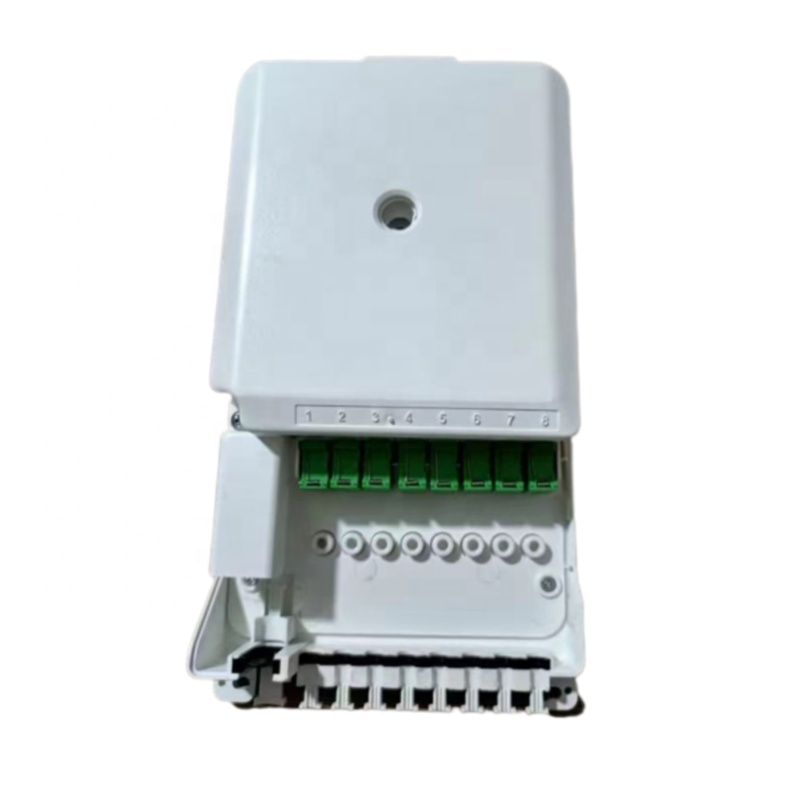Material Termination Box for FTTH FTTX Sc/LC/PLC 8/16 Cores Indoor Waterproof Plastic