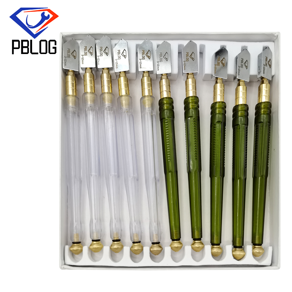 matel handle cheap single packing box glass cutter good quality