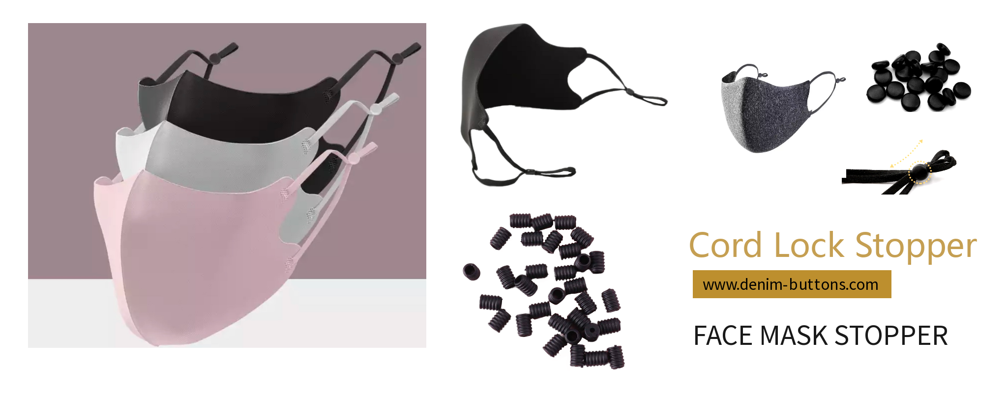 toggles for face masks