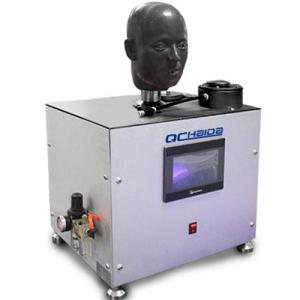 China AC220V 2L/Min Mask Testing Equipment For Textiles Air Tightness Tester on sale