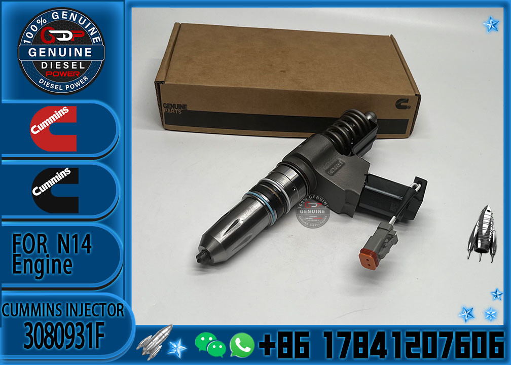 3080931F Diesel Fuel Injector 4307516 6087807 3080931F For CUMMINS N14 diesel engine