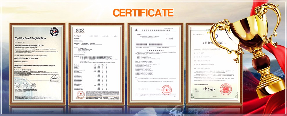 960mhz Metal UHF RFID Tag Sticker For Warehouse Pallet Asset Management