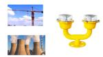 Directional Bright IP65 Aircraft Warning Lights for Tower Dual head