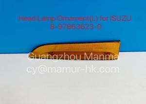 Quality Head Lamp Ornament ISUZU Truck Parts For NKR NHR NPR 8-97863623-0 wholesale
