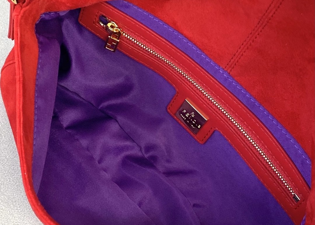 Classic Single Strap Shoulder Bag Pure Color Underarm Bag Baguette Bag