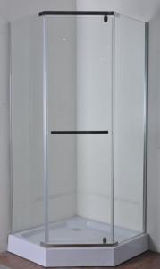 Quality 900x900mm Dimond Shape Corner Shower Stall Normal Temperature Storage wholesale