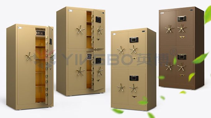 H1800mm Four Doors Fingerprint Lock Vault Door Movable Vault Room Safe Box