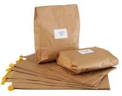 Quality Brown HDPE 10x13 inches Eco Friendly Shipping Bags wholesale