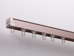 Easy Install curtain track gliders sliding curtain tiebacks magnetic