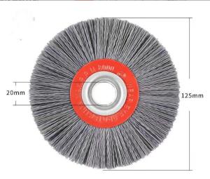 Quality 150mm OD Nylon Abrasive Circular Deburring Brushes wholesale