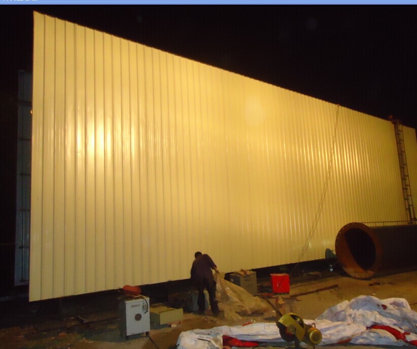 Double sided outdoor advertising billboard